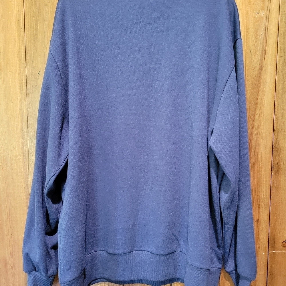 Stitch Graphic Women's Sweater - Blue - Picture 5 of 10